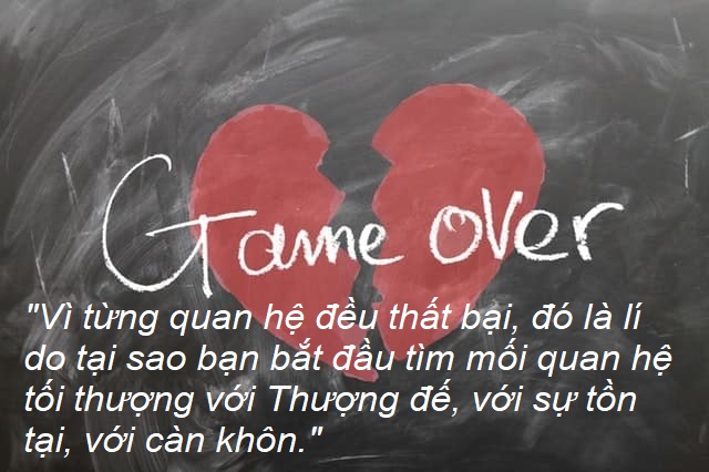 Tại sao không mối quan hệ nào có thể thoả mãn?