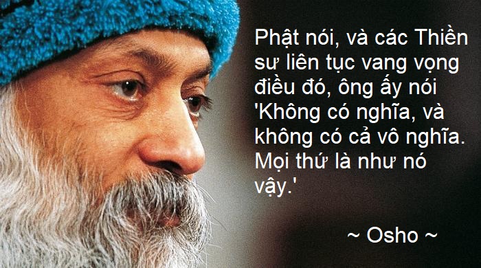 Nền tảng của thiền: không có nghĩa và không có vô nghĩa