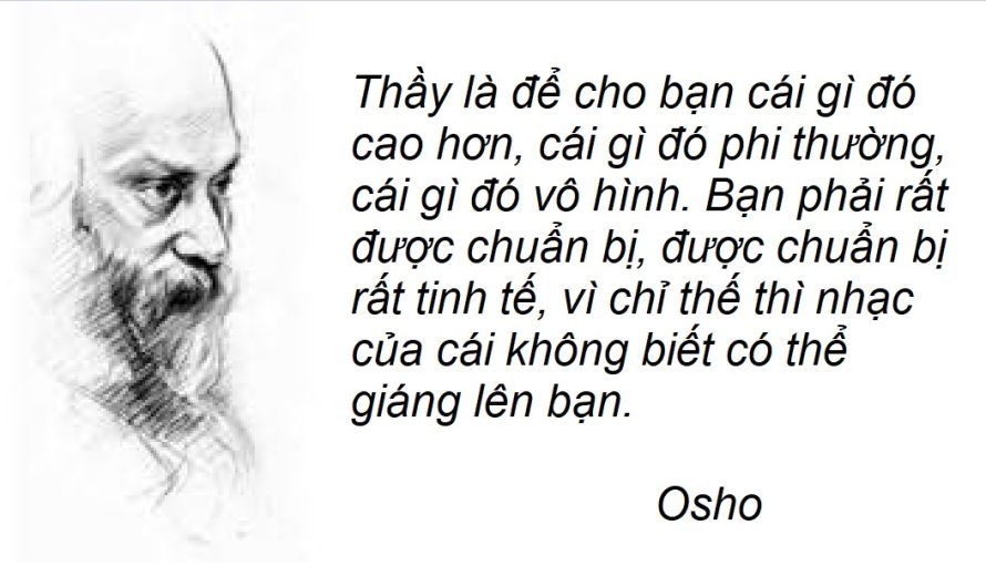 Thầy chấp nhận đệ tử
